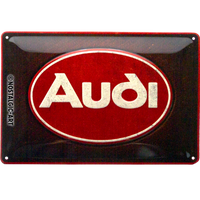 Audi - Logo Red Shine