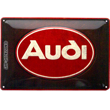 Audi - Logo Red Shine
