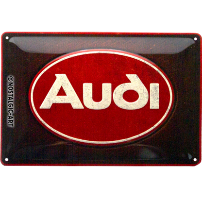 Audi - Logo Red Shine