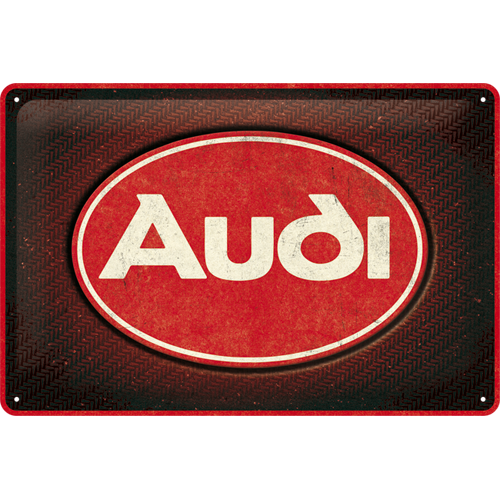 Audi - Logo Red Shine