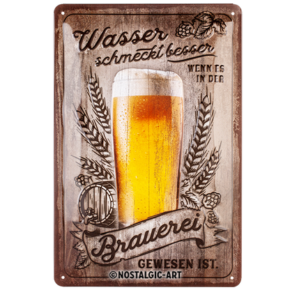 Wasser schmeckt besser ...