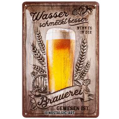 Wasser schmeckt besser ...