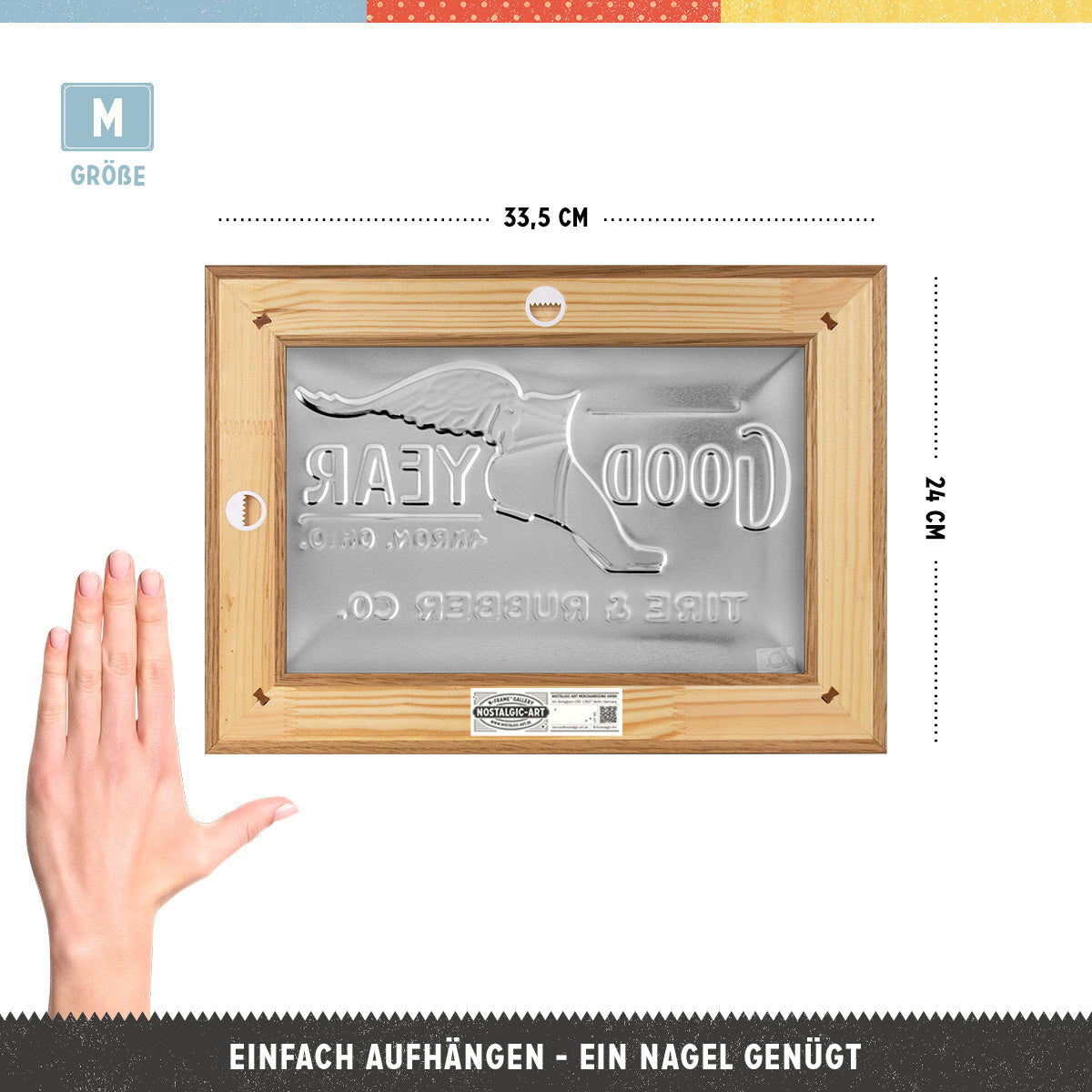 Goodyear - Wing Foot Logo 1901 N-Frame M Edition