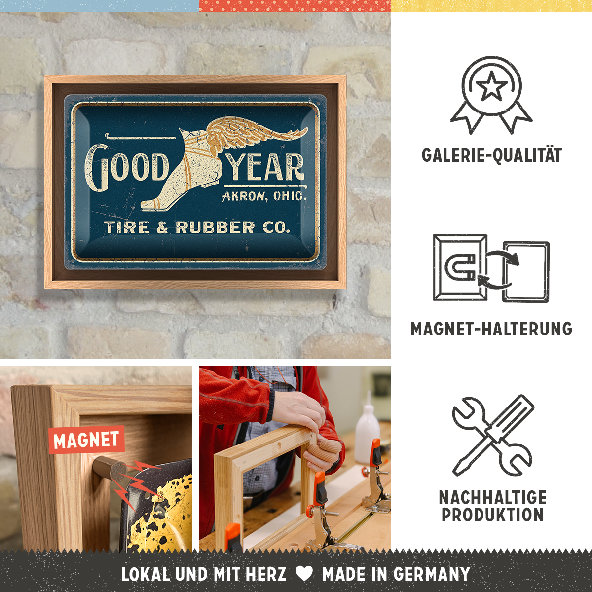 Goodyear - Wing Foot Logo 1901 N-Frame M Edition