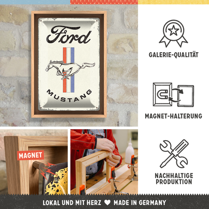 Ford Mustang - Horse & Stripes Logo N-Frame M Edition