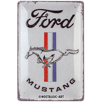 Ford Mustang - Horse & Stripes Logo