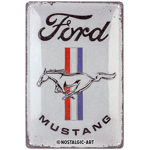 Ford Mustang - Horse & Stripes Logo