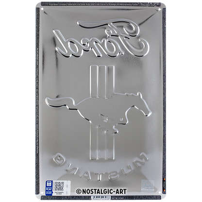 Ford Mustang - Horse & Stripes Logo