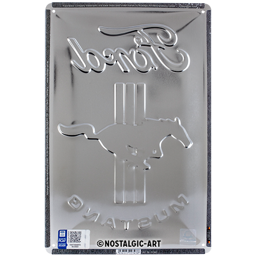 Ford Mustang - Horse & Stripes Logo