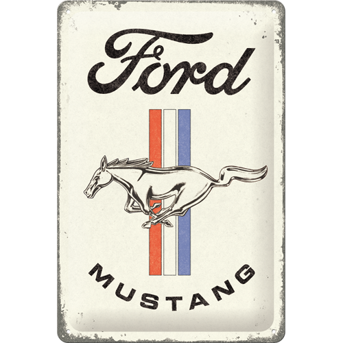 Ford Mustang - Horse & Stripes Logo