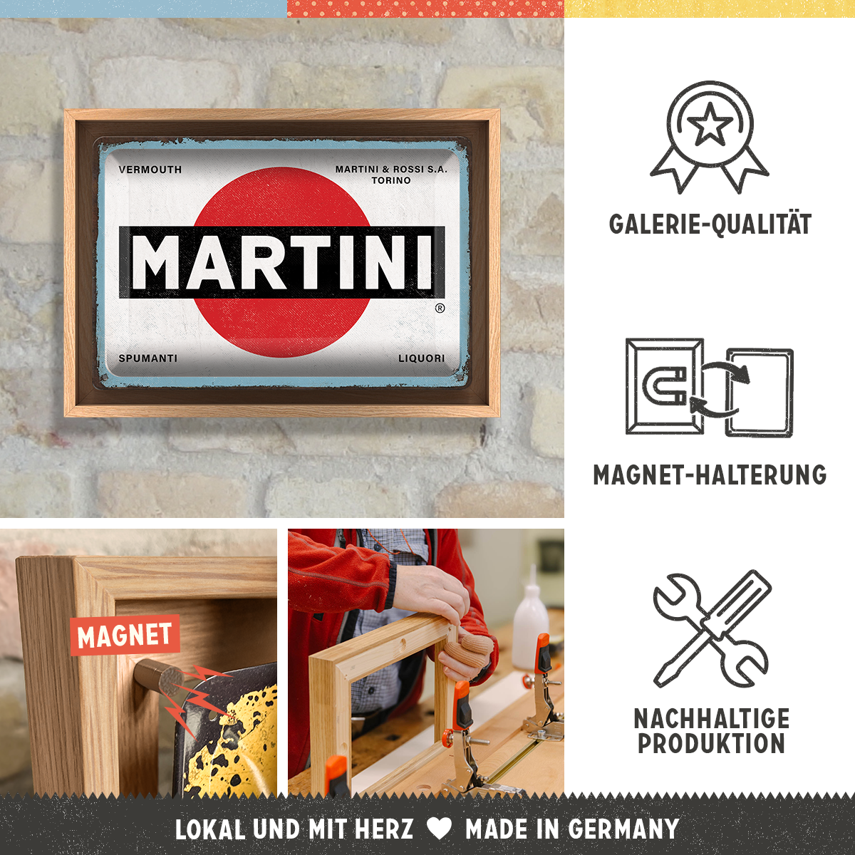 Martini - Logo White N-Frame M Edition