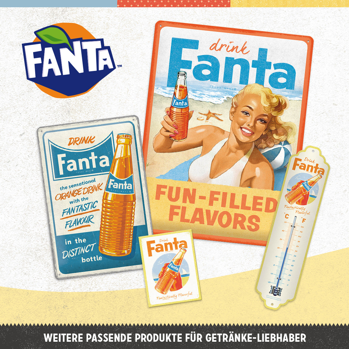 Fanta - Sensational Orange Drink