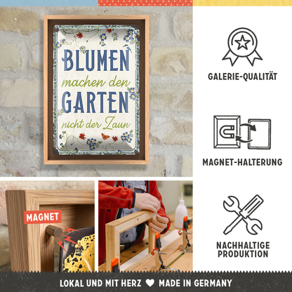 Blumen machen den Garten - Special Edition N-Frame M Edition