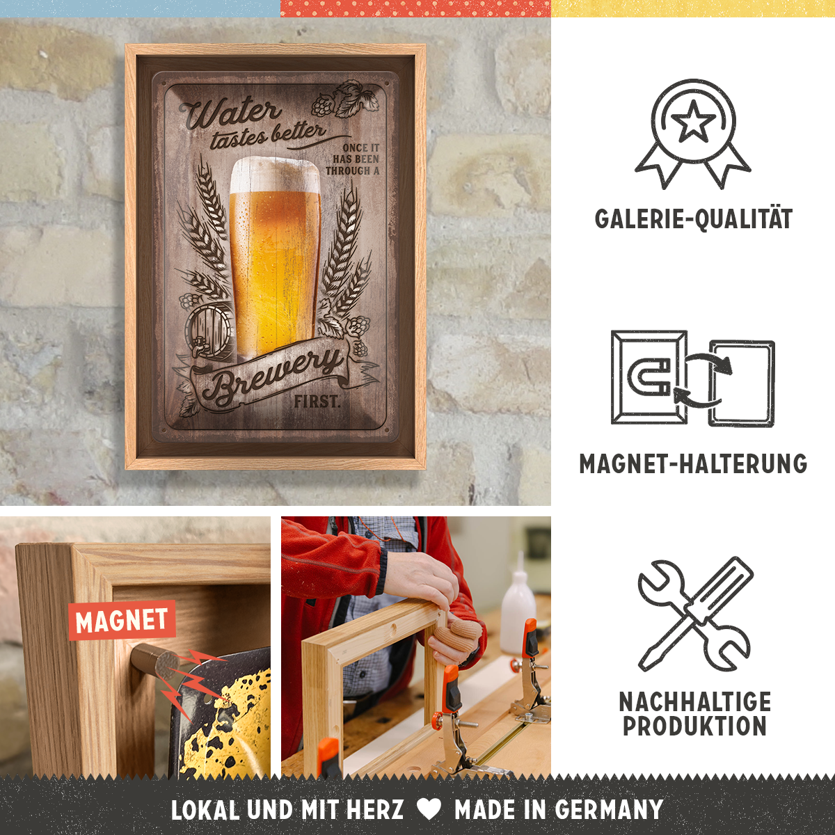 Water Tastes Better ... - Special Edition Beer N-Frame M Edition