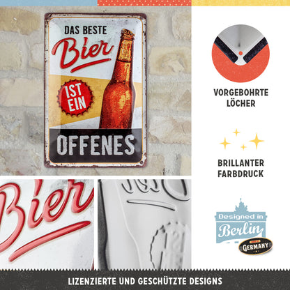 Das beste Bier ist ein offenes