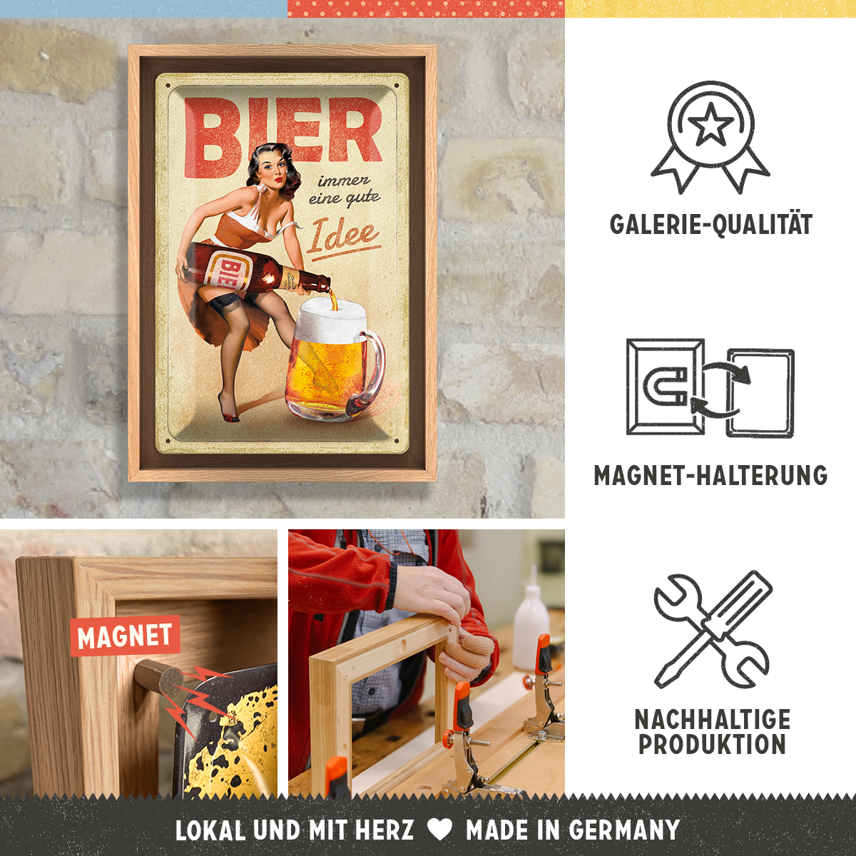 Bier - Immer eine gute Idee - Special Edition N-Frame M Edition