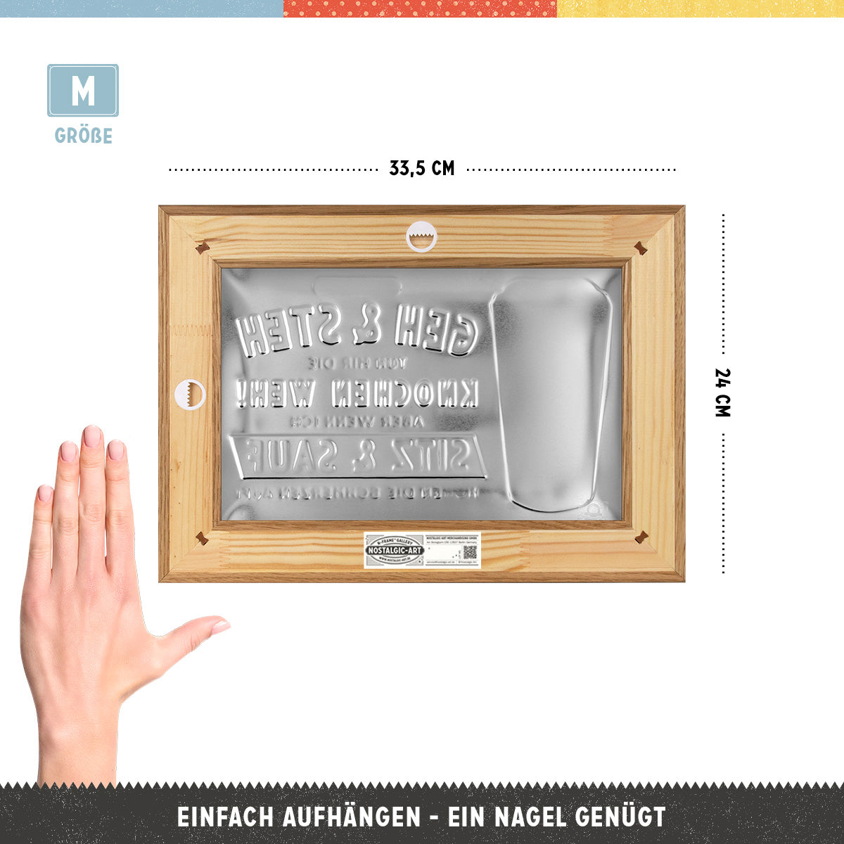 Wo ich geh und steh - Bier N-Frame M Edition