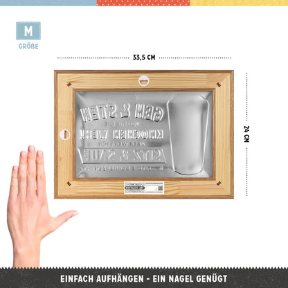 Wo ich geh und steh - Bier N-Frame M Edition