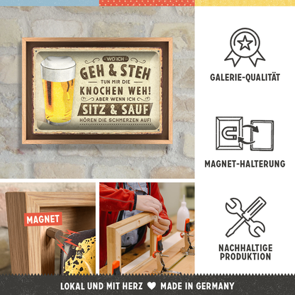 Wo ich geh und steh - Bier N-Frame M Edition