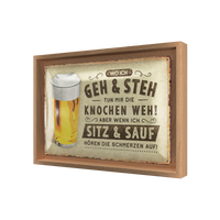 Wo ich geh und steh - Bier N-Frame M Edition