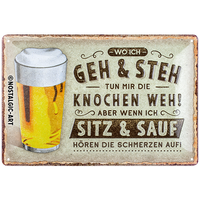 Wo ich geh und steh - Bier