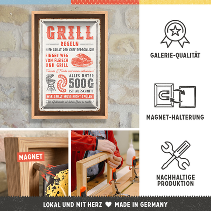 Grillregeln N-Frame M Edition