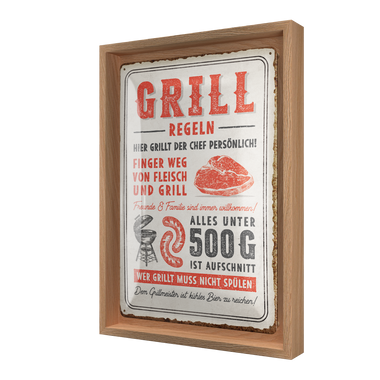 Grillregeln N-Frame M Edition