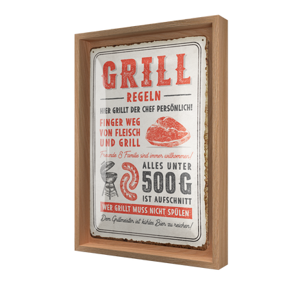Grillregeln N-Frame M Edition