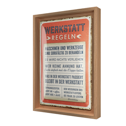 Werkstattregeln N-Frame M Edition