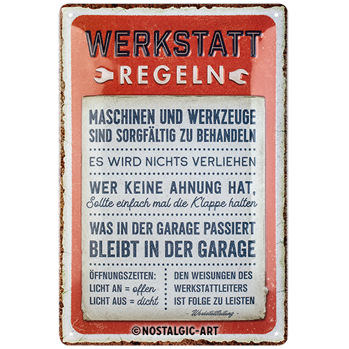 Werkstattregeln