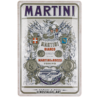 Martini - Bianco Vermouth Label
