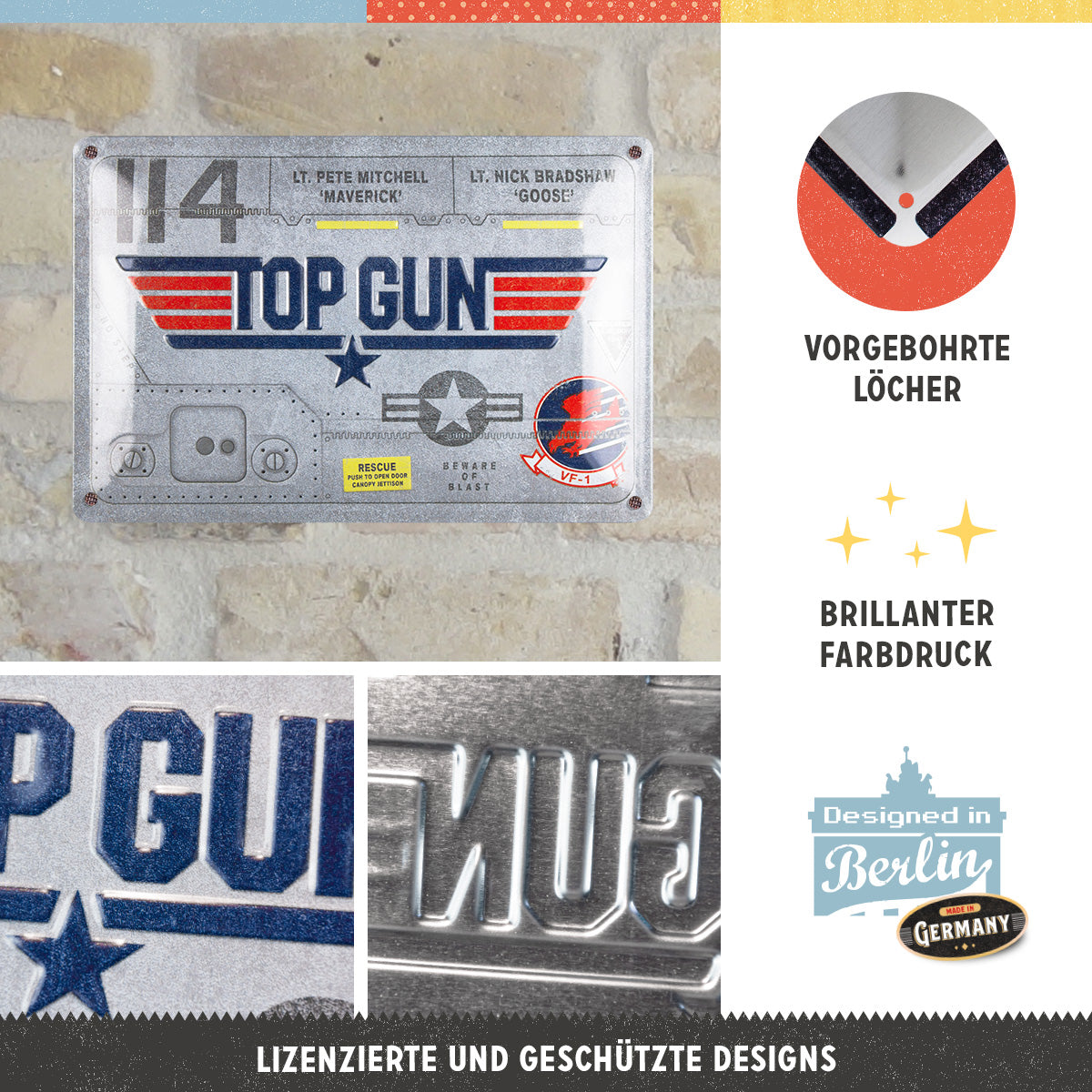 Top Gun - Aircraft Metal