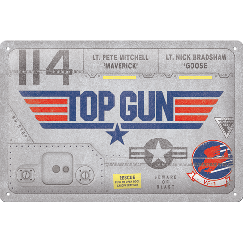 Top Gun - Aircraft Metal