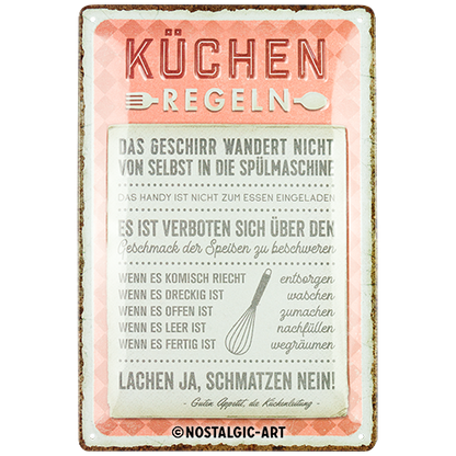 Küchen-Regeln