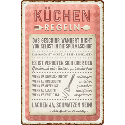 Küchen-Regeln