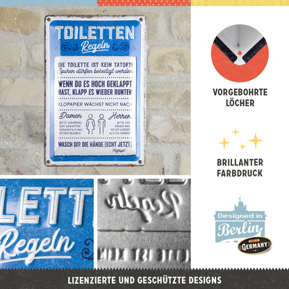 Toiletten-Regeln
