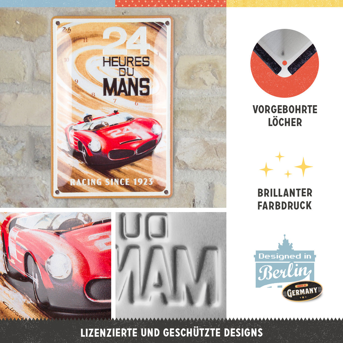 24h Le Mans - Red Car 1963