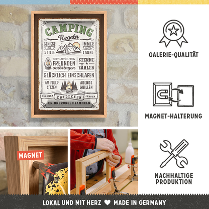 Camping-Regeln N-Frame M Edition