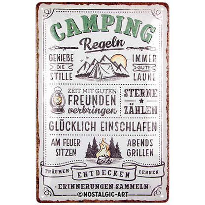 Camping-Regeln