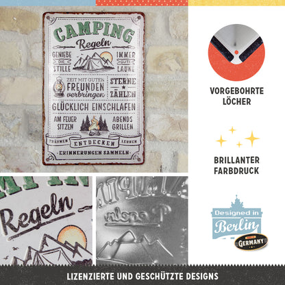 Camping-Regeln