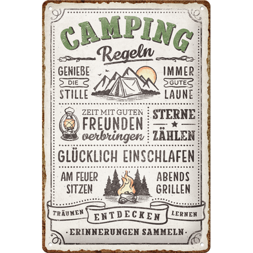 Camping-Regeln