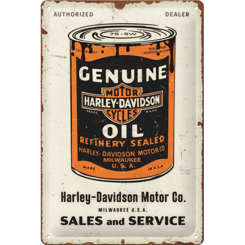 Harley-Davidson - Genuine Oil Can