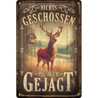 Nichts geschossen ist auch gejagt