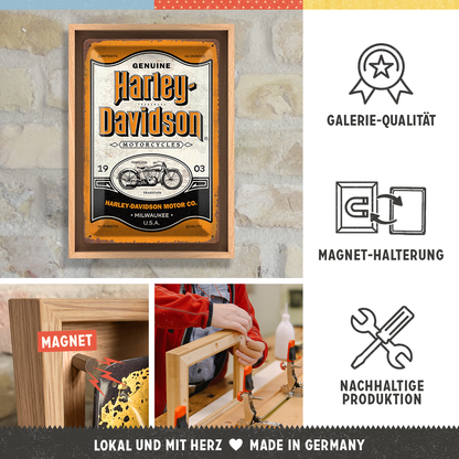 Harley-Davidson - Genuine Motorcycles Milwaukee N-Frame M Edition