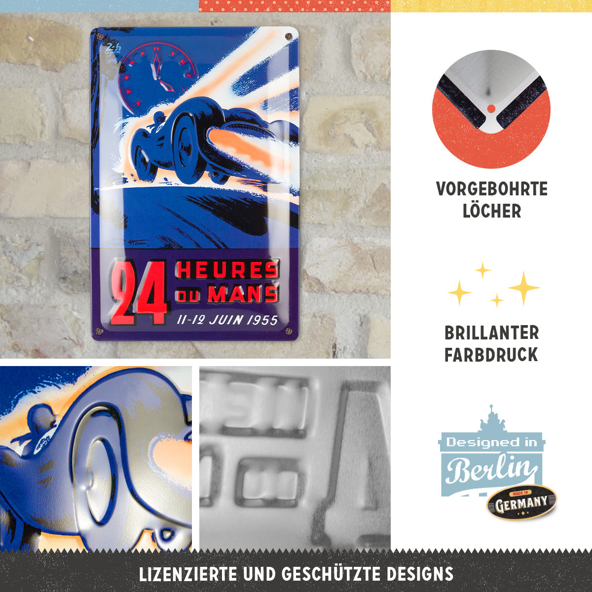 24h Le Mans - Racing Night Blue 1955