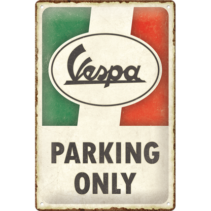 Vespa - Parking Only Italian