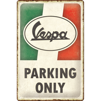 Vespa - Parking Only Italian
