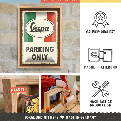 Vespa - Parking Only Italian N-Frame M Edition