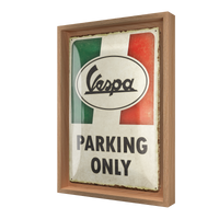 Vespa - Parking Only Italian N-Frame M Edition