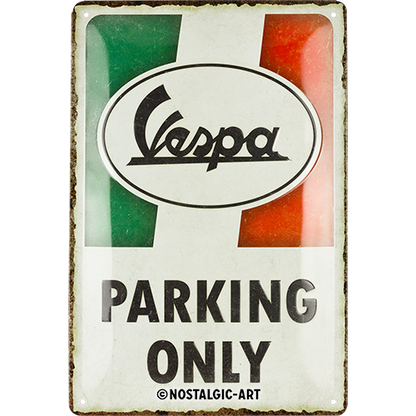 Vespa - Parking Only Italian